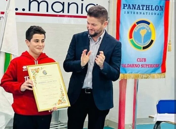 Panathlon V.no - Premiazione Leonardo Cicali 5