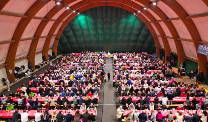 cena beneficenza caritas Montecchio Vesponi