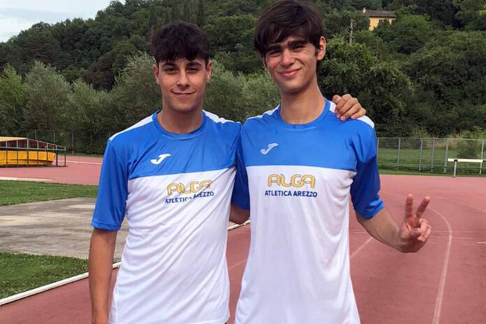 Alga Atletica Arezzo - Filippo Guiducci e Matteo Bernardini (1)