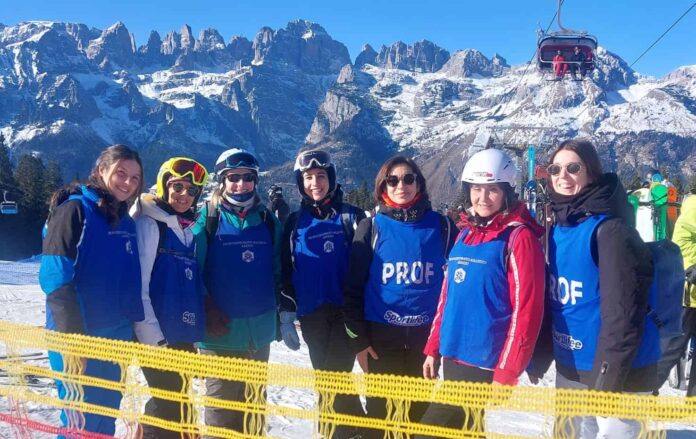 Le prof nella neve Giochi senza frontiere all’I.C. Vasari di Arezzo