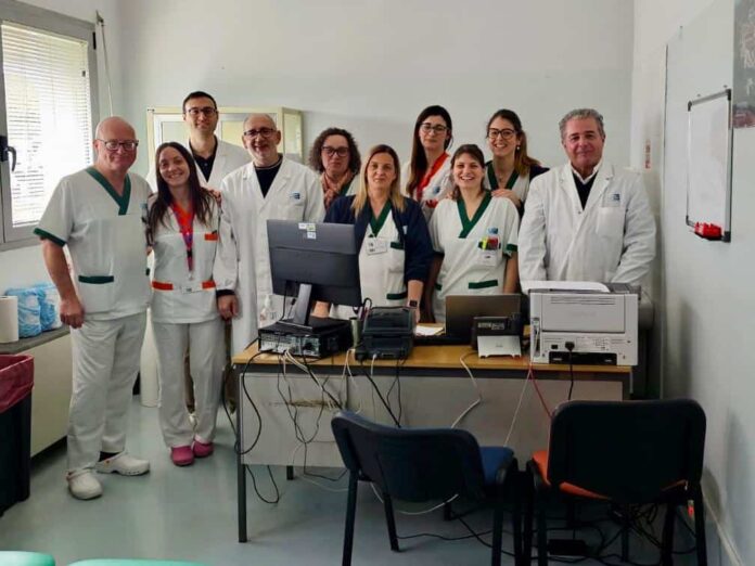 L’equipe del Centro di Terapia Rigenerativa - Ospedale della Valdichiana Aretina