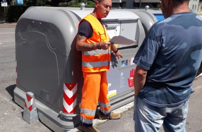 Gli eco-informatori in azione a San Giovanni Valdarno