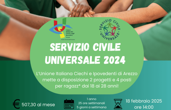 Unione ciechi arezzo_bando servizio civile