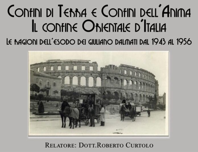 Al Circolo Artistico incontro con Roberto Curtolo sull’Esodo Giuliano Dalmata