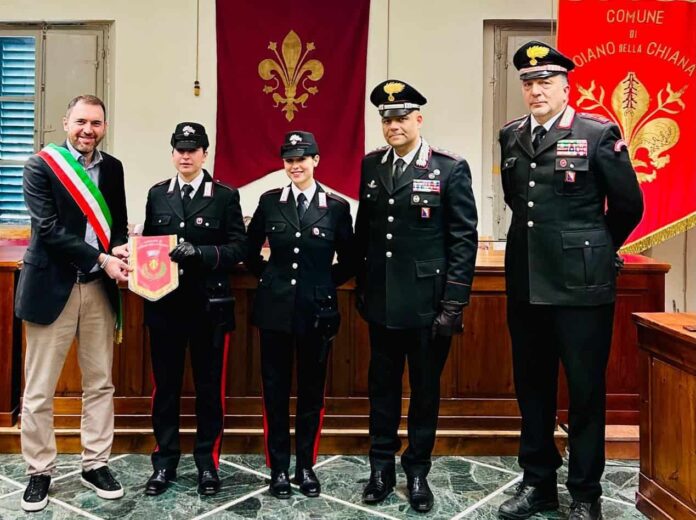 Arrivano rinforzi alla Stazione dei Carabinieri di Foiano della Chiana