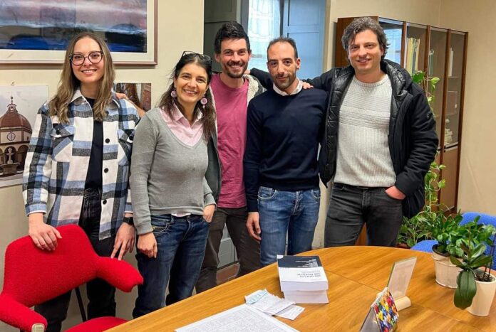 Batini e docenti orientamento istituto Galilei Poppi