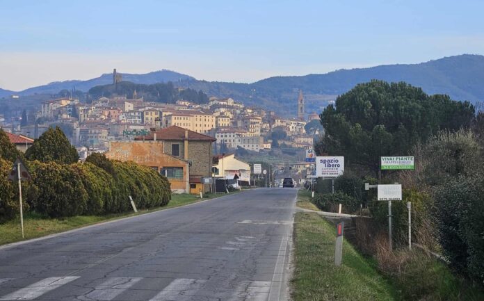 Castiglion Fiorentino nuovi impianti di illuminazione sulla SR71