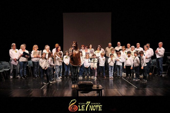 Coro pop bambini e adulti