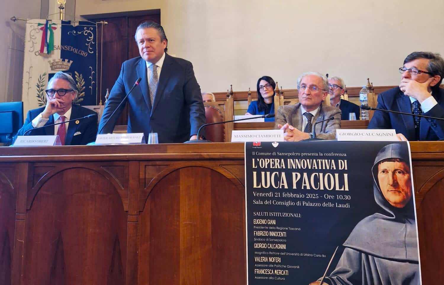 L’Opera Innovativa di Luca Pacioli”, un evento promosso dal Comune di Sansepolcro