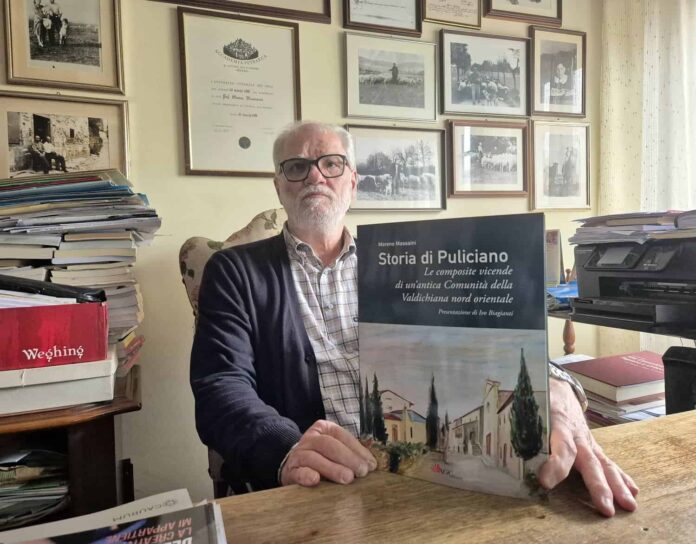 Moreno Massaini con il suo nuovo libro