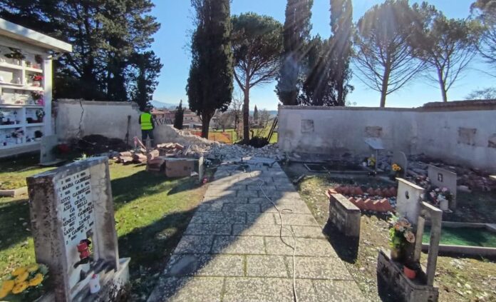 Sansepolcro ampliamento del cimitero di Gragnano