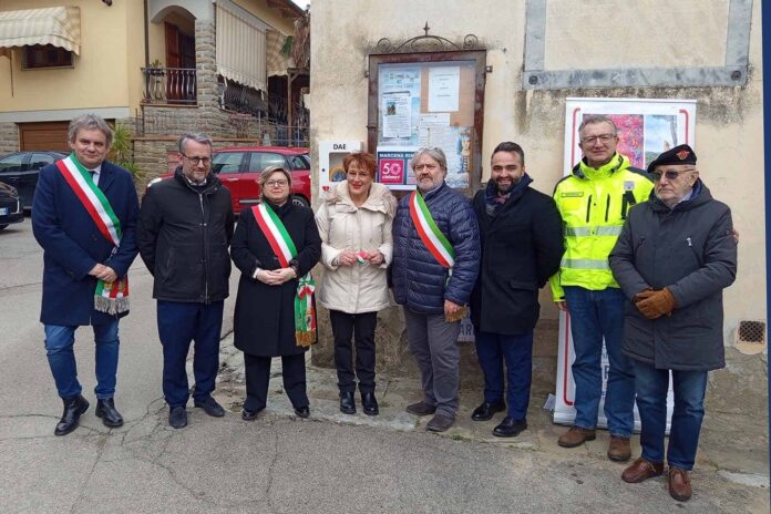 Un defibrillatore semiautomatico è stato installato nel centro di Marcena