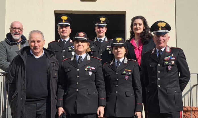 Visita del Comandante dei Carabinieri Forestali della Toscana ad Arezzo