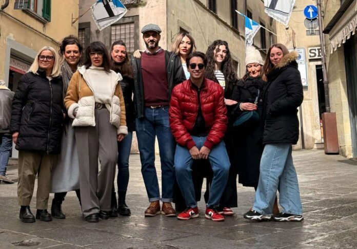 foto commercianti per libri in vetrina