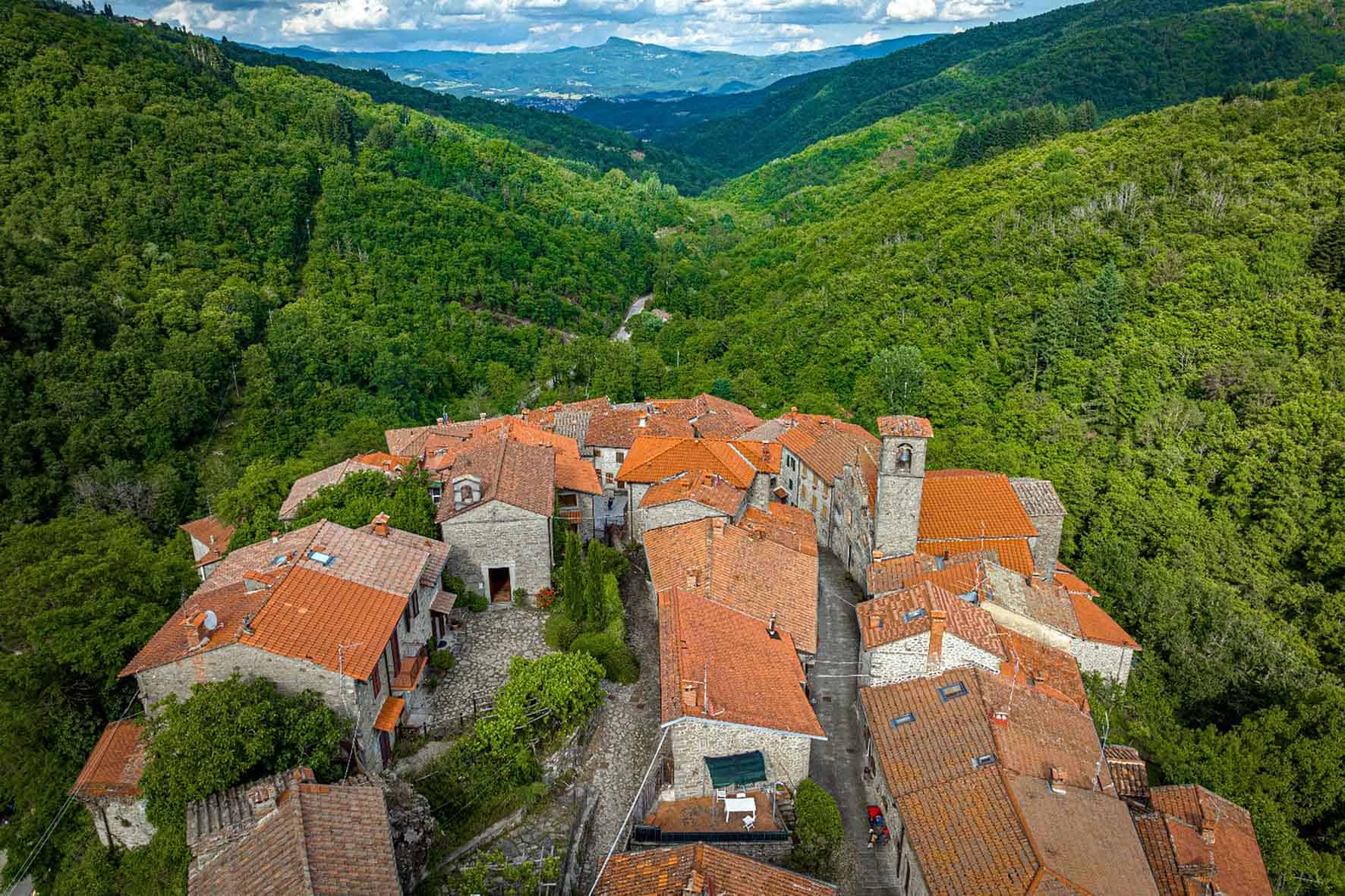 Chiusi della Verna e Ortignano Raggiolo - Panorama Raggiolo (1)