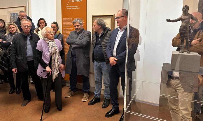 Cortona, Romana Severini ha inaugurato «Giano Culsans»
