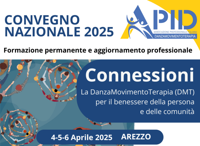 DanzaMovimentoTerapia convegno ad Arezzo dal 4 al 6 aprile