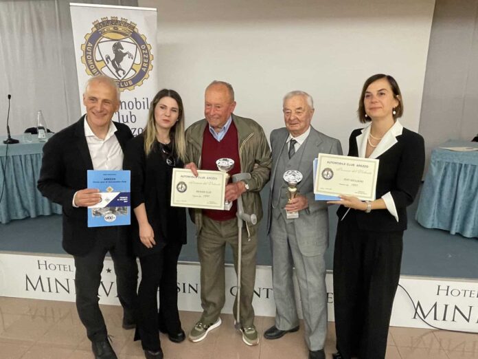 L’Automobile Club Arezzo celebra i veterani della guida con 55 anni di patente