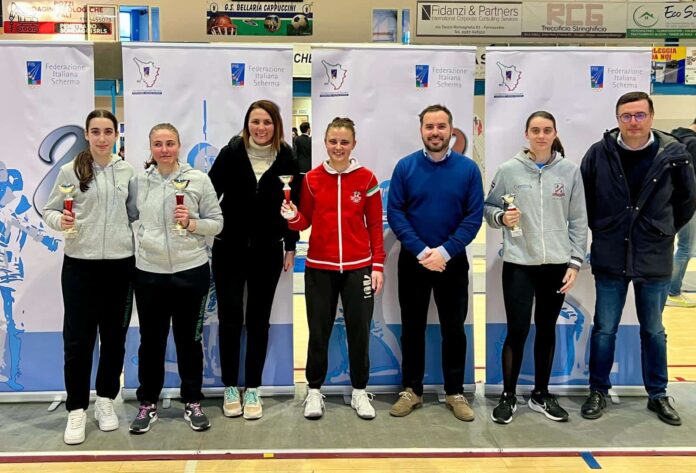 La scherma aretina sul podio con Giulia Poggi ai Campionati Regionali Assoluti