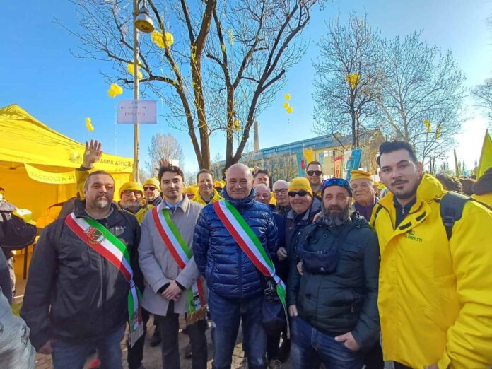 Sansepolcro presente alla manifestazione di Coldiretti a Parma