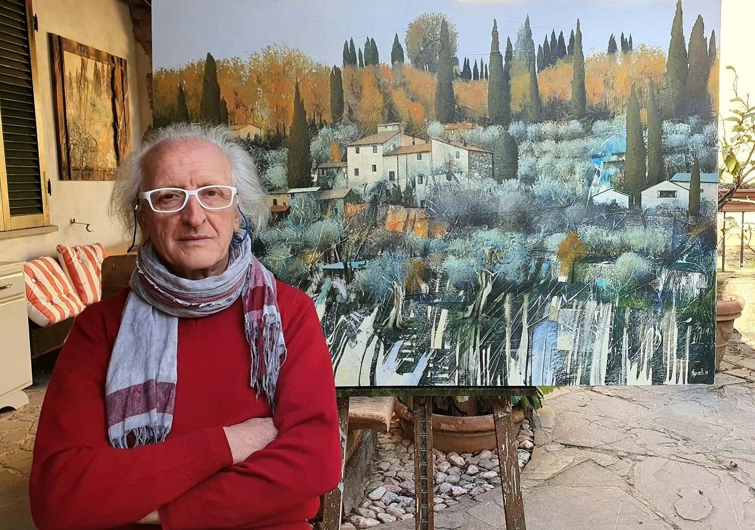 A Marciano della Chiana la mostra personale di pittura di Pasquale Marzelli