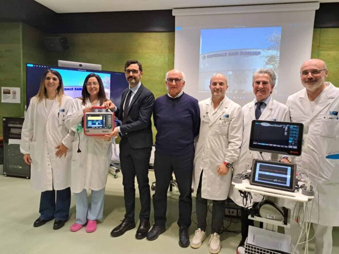 San Donato, il Calcit abbellisce la Radiologia e dona dispositivi per la Terapia Intensiva