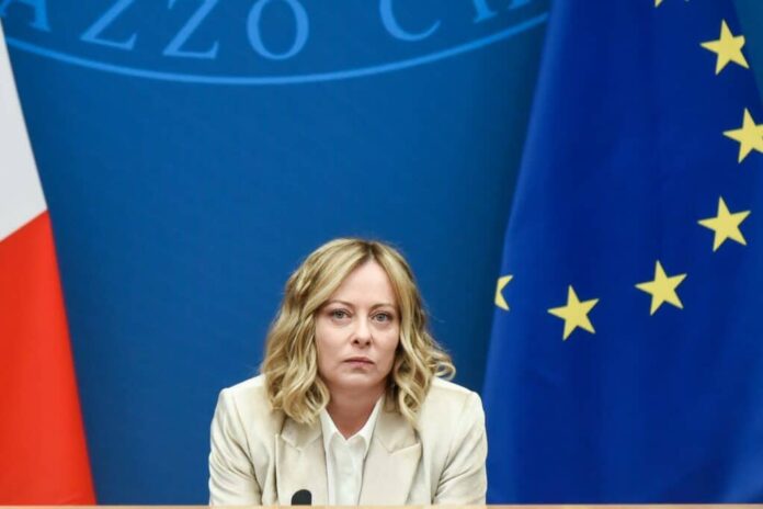LA PRESIDENTE DEL CONSIGLIO GIORGIA MELONI