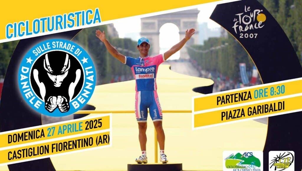 A Castiglion Fiorentino il 22esimo Trofeo Fans Club Daniele Bennati