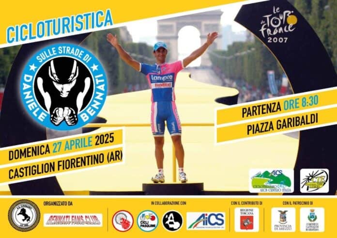A Castiglion Fiorentino il 22esimo Trofeo Fans Club Daniele Bennati