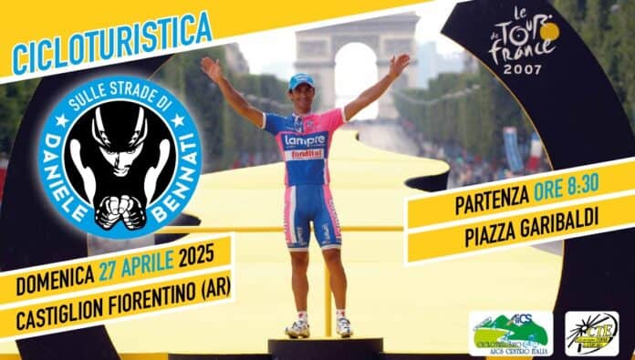 A Castiglion Fiorentino il Trofeo Fans Club Daniele Bennati