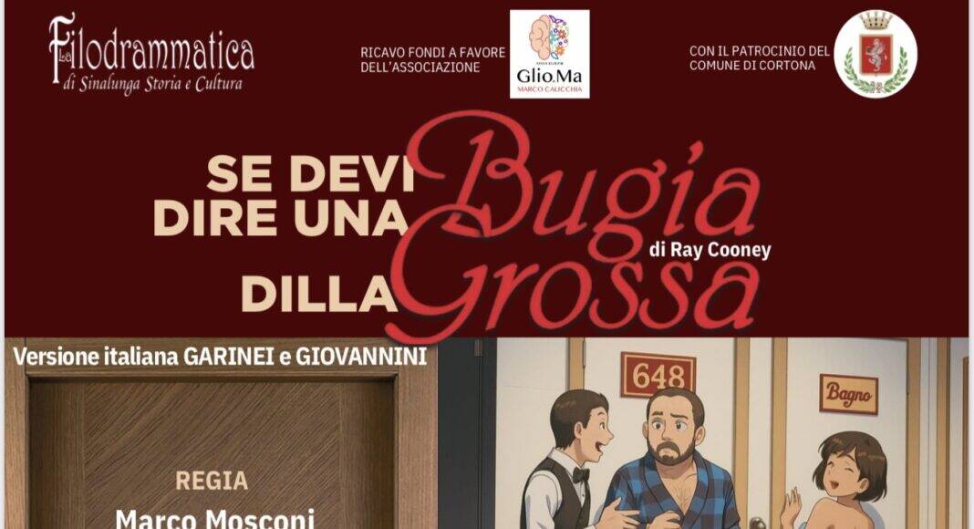 Al teatro Signorelli la commedia “Se devo dire una bugia dilla grossa”