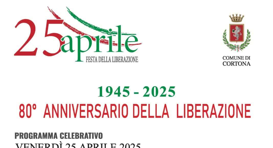 Cortona, le celebrazioni della Festa di Liberazione