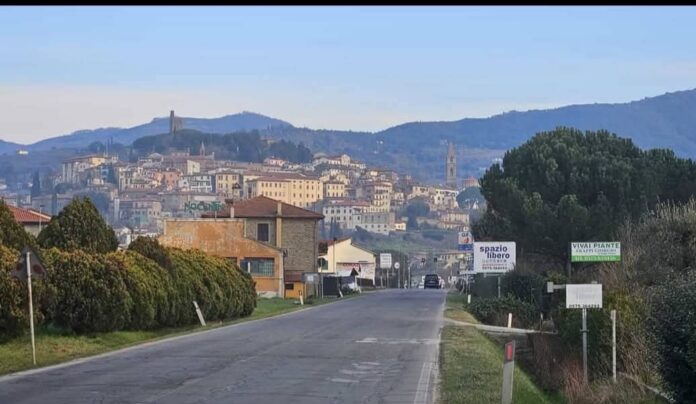 Sr71 tra Montecchio Vesponi e Castiglion Fiorentino