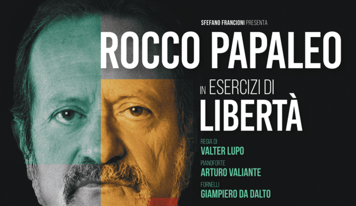 “Esercizi di libertà”, a San Giovanni arriva Rocco Papaleo