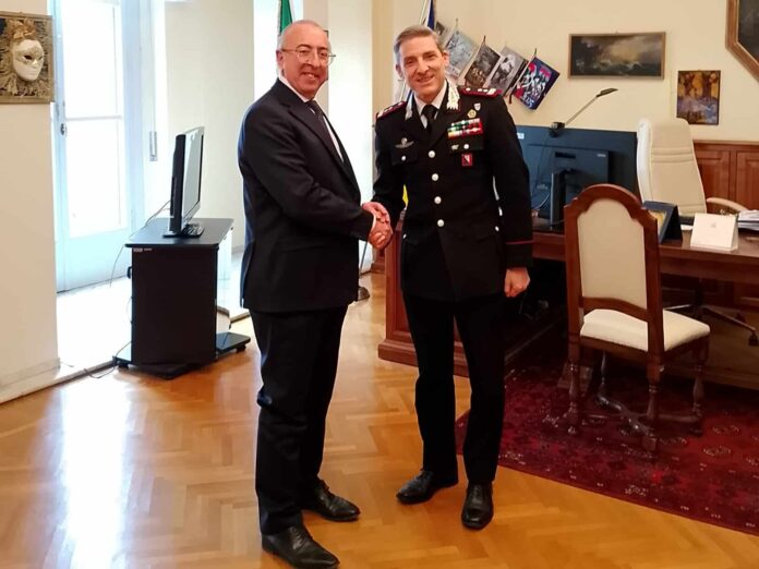 Il Prefetto riceve il Comandante della Legione Carabinieri Toscana