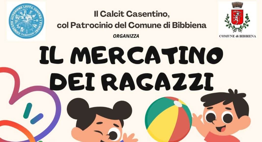 Mercatino Calcit a Bibbiena, fondi per centro oncologico