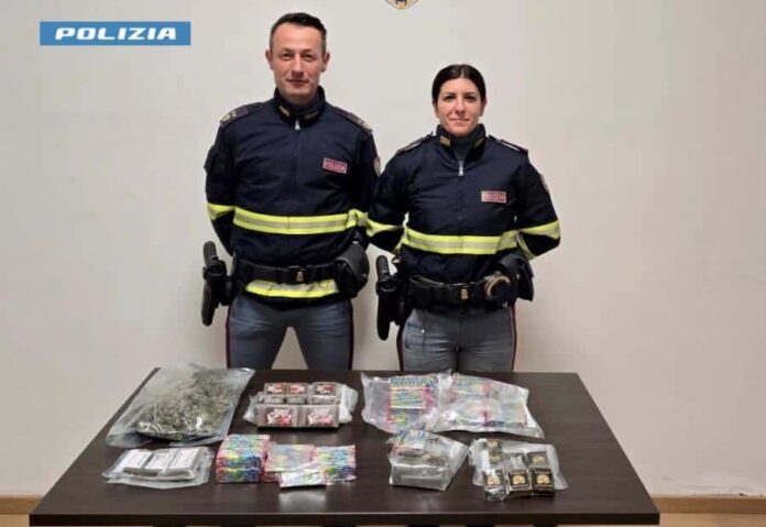 Polizia di Stato: uomo arrestato con 7 kg di droga