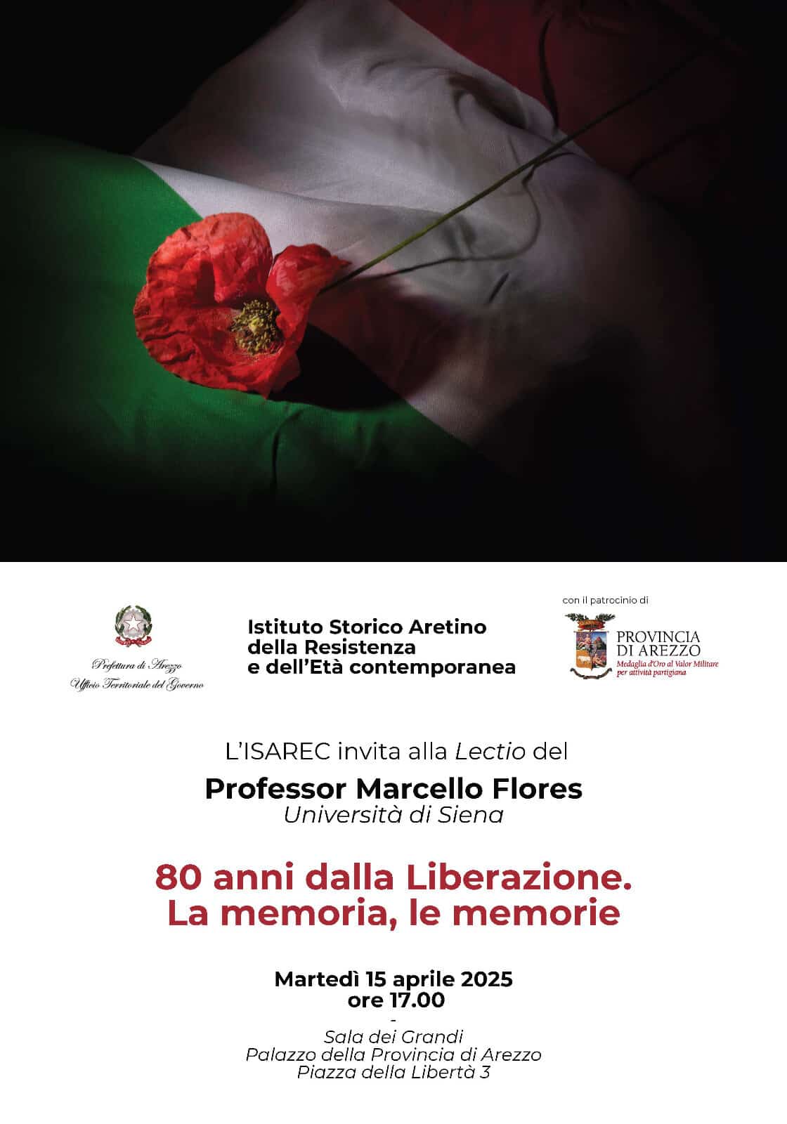 80 anni dalla Liberazione: lectio del professor Flores
