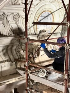 Il restauro durato anni