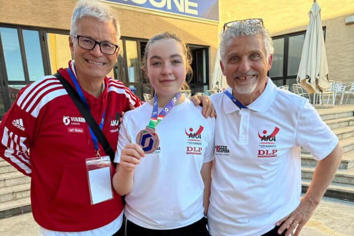 Giulia Marinelli vince il bronzo al Campionato Italiano di karate