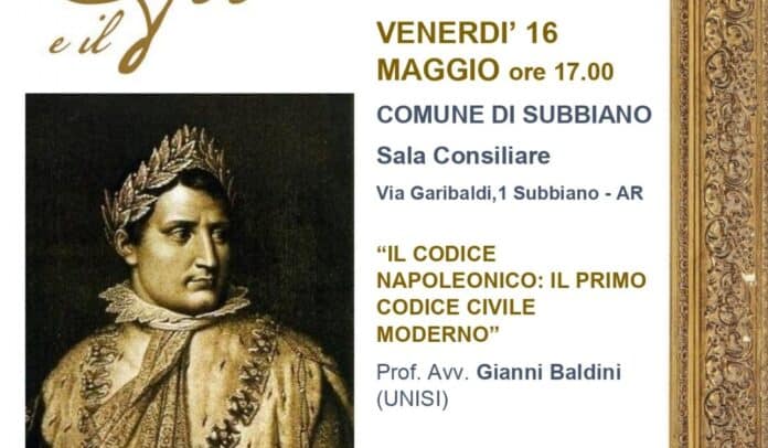 All'Ecomuseo del Casentino il seminario dedicato al Codice Napoleonico