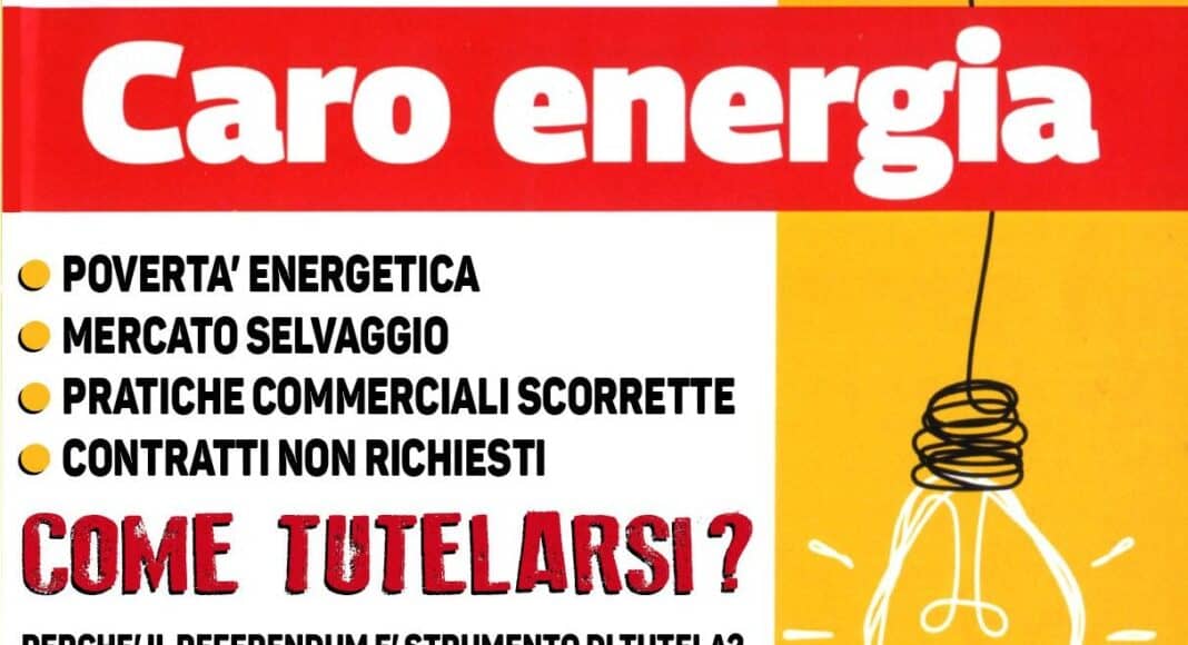 Caro energia incontri informativi a Bibbiena e Camucia