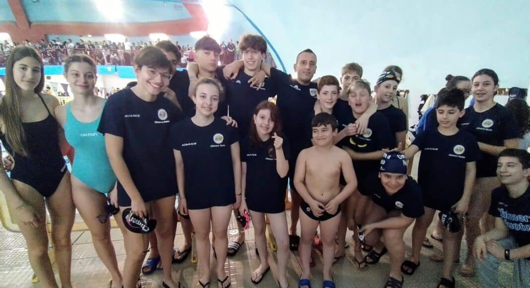 La Chimera Nuoto vince sedici ori nel campionato toscano Propaganda