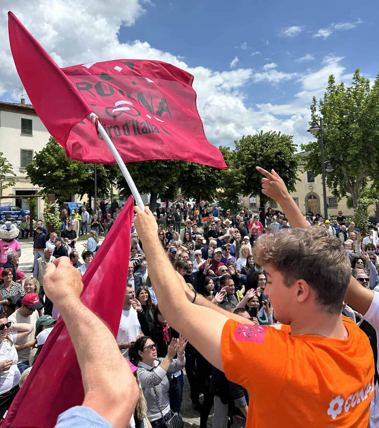 Giro d’Italia a Cortona, il grazie dell’Amministrazione comunale