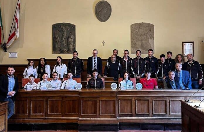 I riconoscimenti dell'amministrazione alle società sportive aretine