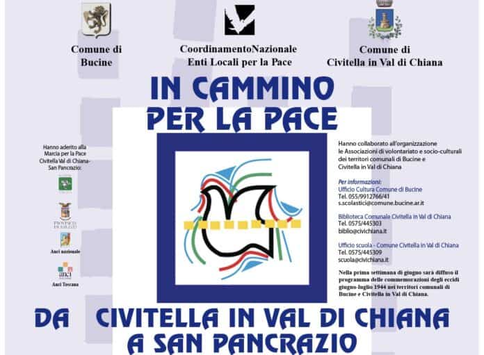 Il 24 maggio la Marcia per la Pace da Civitella a San Pancrazio