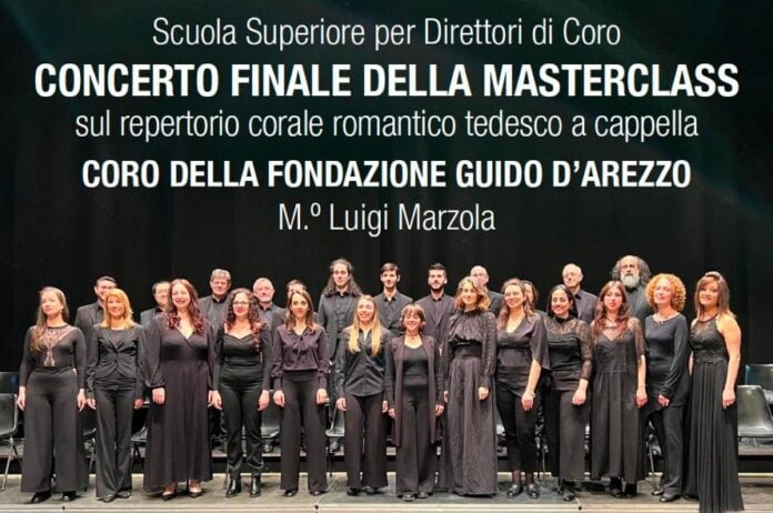 Il Coro della Fondazione Guido d’Arezzo con Mendelssohn e Brahms