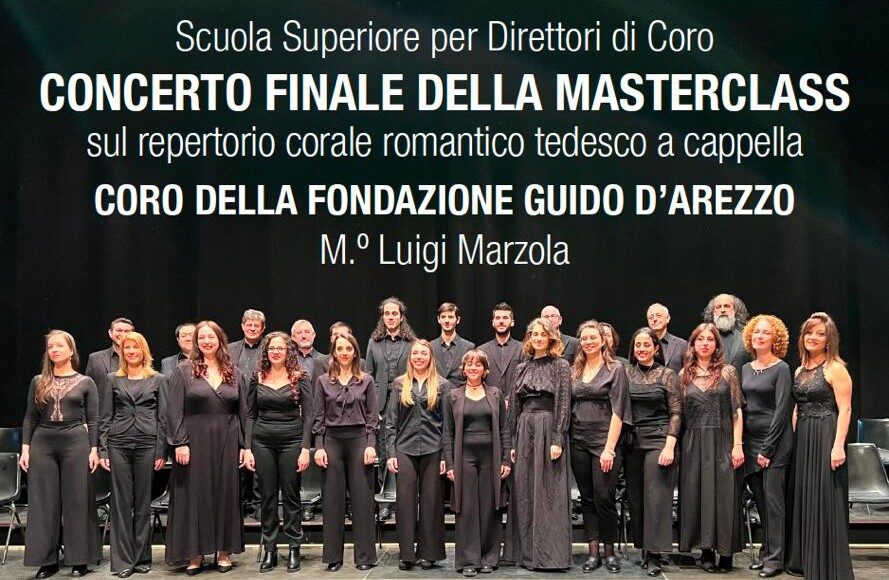 Il Coro della Fondazione Guido d’Arezzo con Mendelssohn e Brahms