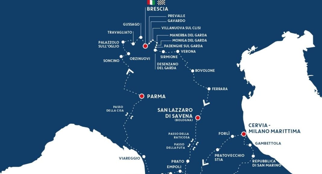 La Mille Miglia 2025 fa tappa a Sansepolcro il 19 giugno