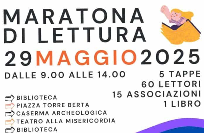 Maratona di Lettura e incontro con l’autrice Paola Rondini